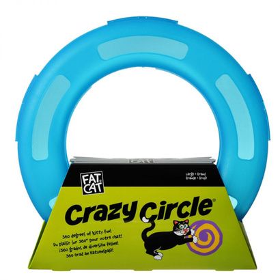 Buy Petmate Crazy Circle Cat Toy - Blue