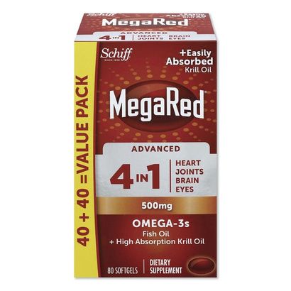 Buy MegaRed Advanced 4 in 1 Omega-3 Softgel