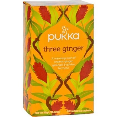 Buy Pukka Herbs Organic Three Ginger Tea