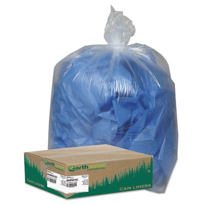 Buy Earthsense Commercial Linear Low Density Clear Recycled Can Liners