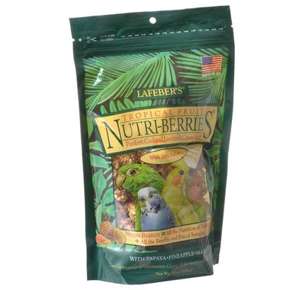 Buy Lafeber Tropical Fruit Nutri-Berries Parakeet, Cockatiel & Conure Food