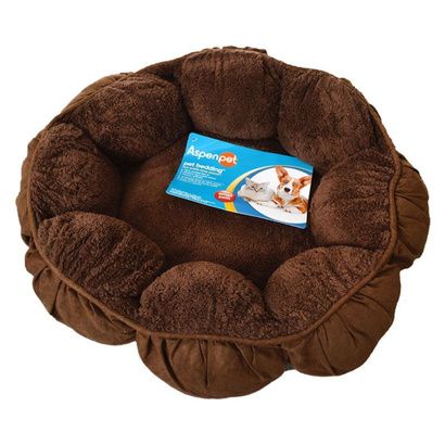 Buy Aspen Pet Puffy Round Cat Bed