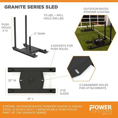 Buy Power Systems Granite Series Sled