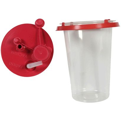Buy Cardinal Health Medi-Vac Semi-Rigid Suction Canister Liner With Lid