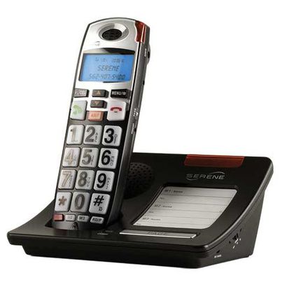 Buy Serene Innovations CL60 Cordless Amplified Phone With Big Buttons And Caller ID