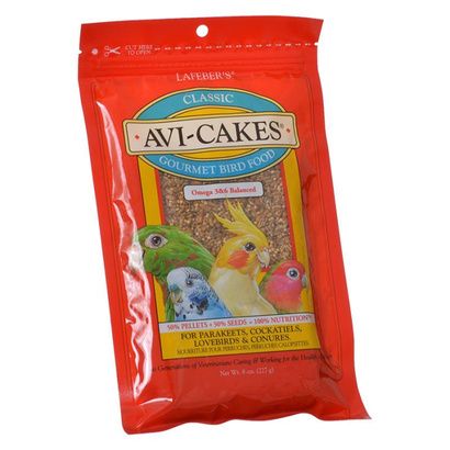 Buy Lafeber Classic Avi-Cakes Gourmet Parakeet, Cockatiel & Conure Food