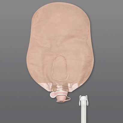 Buy Hollister New Image Two-Piece Ultra-Clear Urostomy Pouch With Adjustable Drain Valve