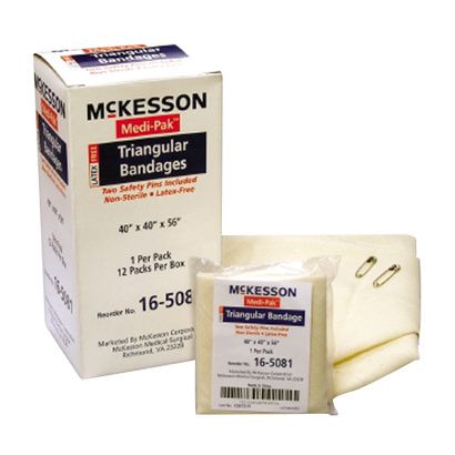 Buy McKesson Medi-Pak Muslin Non-Sterile Triangular Bandage