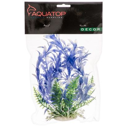 Buy Aquatop Bacopa Aquarium Plant - Blue & White