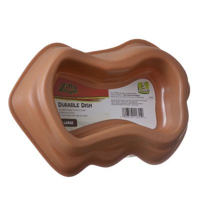 Buy Zilla Durable Dish for Reptiles - Brown