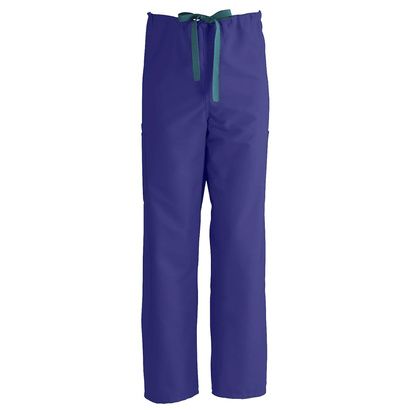 Buy Medline ComfortEase Unisex Non-Reversible Drawstring Cargo Pants - Purple