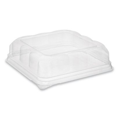 Buy Pactiv Recycled Plastic Square Dome Lid