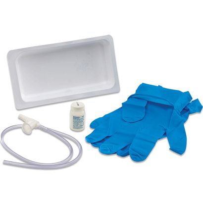 Buy Covidien Kendall Argyle Graduated Suction Catheter Tray With Sterile Saline Bottle