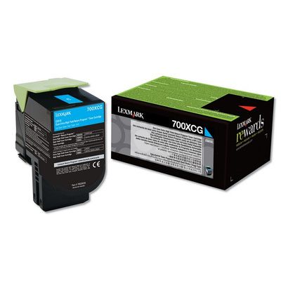 Buy Lexmark 70C0XCG, 70C0XKG, 70C0XMG, 70C0XYG Extra High Yield Return Program Toner Cartridge
