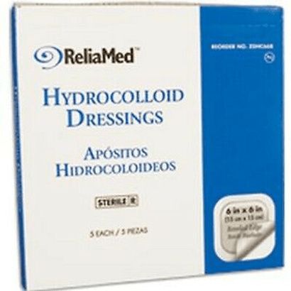 Buy Cardinal Health Essentials Hydrocolloid Dressing With Film Back And Beveled Edge