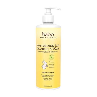 Buy Babo Botanicals Baby Shampoo and Wash Moisturizing