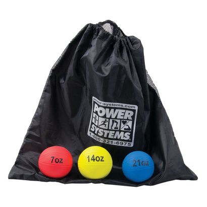Buy Power System Power Throw Ball Baseball Size Complete Medicine Ball Set and Bag