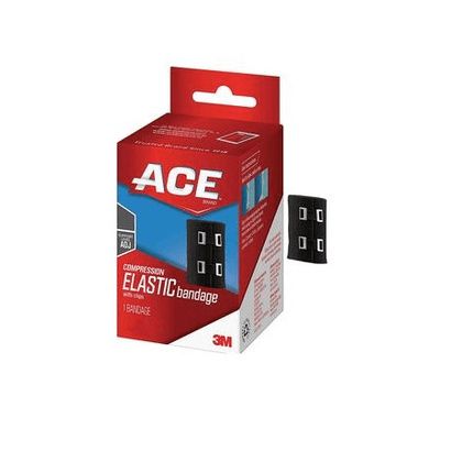 Buy 3M ACE Elastic Bandage With Metal Clip - Black