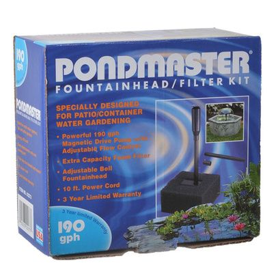 Buy Pondmaster Fountain Head & Filter Kit