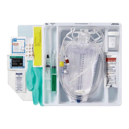 Buy Medline Silicone Temperature Sensing Erase Cauti Adult Foley Catheter Tray