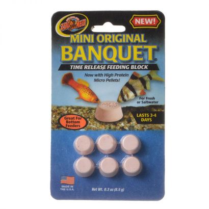 Buy Zoo Med Mini Original Banquet Fish Feeding Block