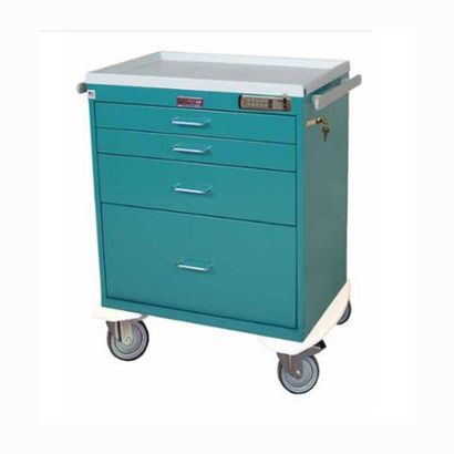 Buy Harloff Four Drawer Short Anesthesia Cart