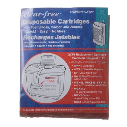 Buy Penn Plax Clear Free Disposable Filter Cartridges
