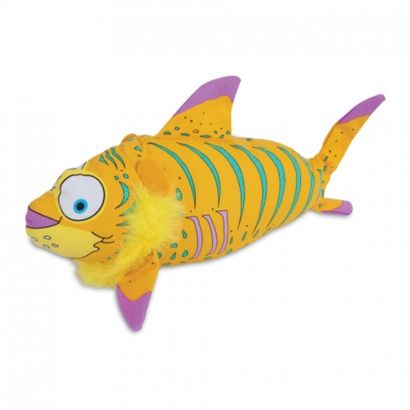 Buy Fat Cat Finimals Tigerfish Dog Toy