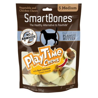 Buy SmartBones PlayTime Chews for Dogs - Peanut Butter
