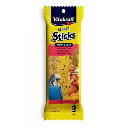 Buy Vitakraft Crunch Sticks Variety Pack Parakeet Treats