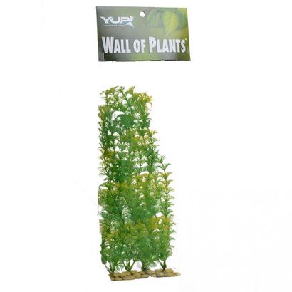 Buy Yup Aquarium Decor Wall of Plants - Yellow & Green