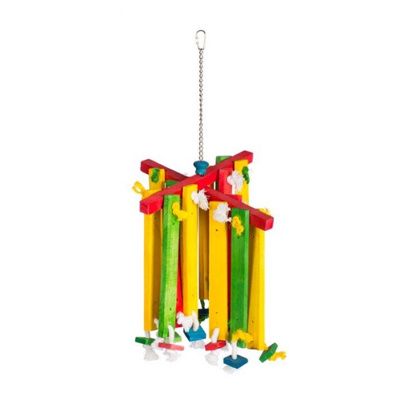 Buy Prevue Bodacious Bites Wood Chimes Bird Toy
