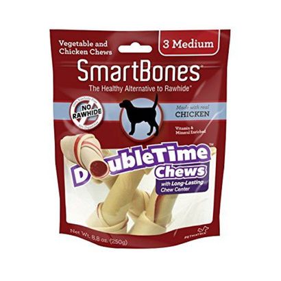 Buy SmartBones DoubleTime Bone Chews for Dogs - Chicken