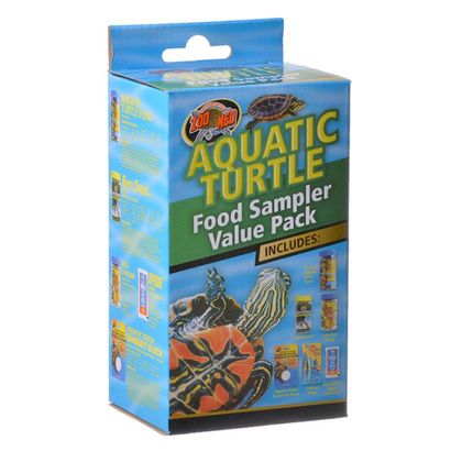 Buy Zoo Med Aquatic Turtle Foods Sampler Value Pack
