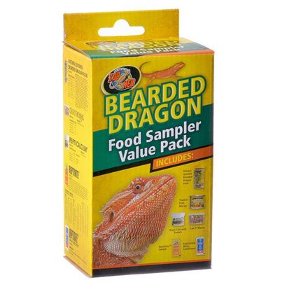 Buy Zoo Med Bearded Dragon Foods Sampler Value Pack