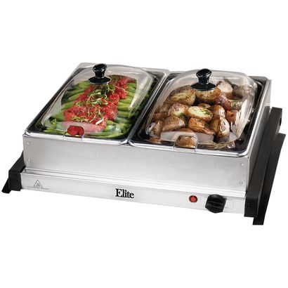 Buy Maxi-Matic Elite Dual Stainless Steel Buffet Server