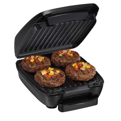 Buy Hamilton Beach Indoor Grill With Removable Grids