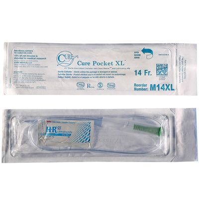 Buy Cure Extra Long Male Pocket Catheter With Lubricant