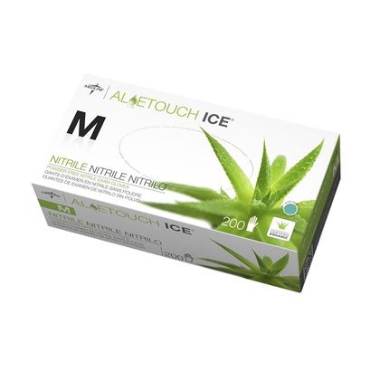 Buy Medline Aloetouch Ice Powder-Free Nitrile Exam Gloves