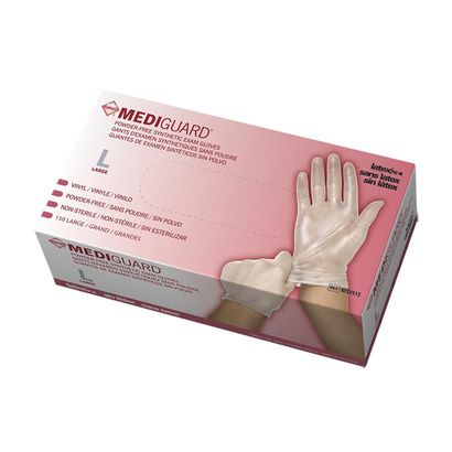 Buy Medline MediGuard Powder-Free Vinyl Synthetic Exam Gloves