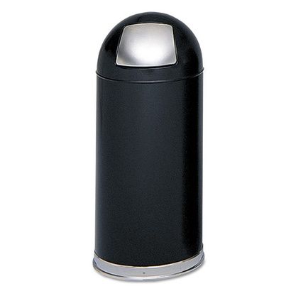 Buy Safco Dome Top Receptacle with Spring-Loaded Door