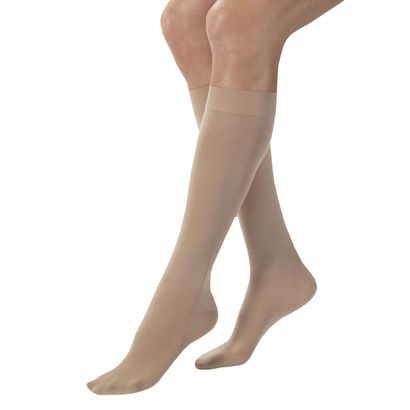 Buy BSN Jobst Medium Closed Toe Opaque Knee High 15-20mmHg Moderate Compression Stockings in Petite