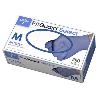 Buy Medline FitGuard Select Powder-Free Nitrile Exam Gloves