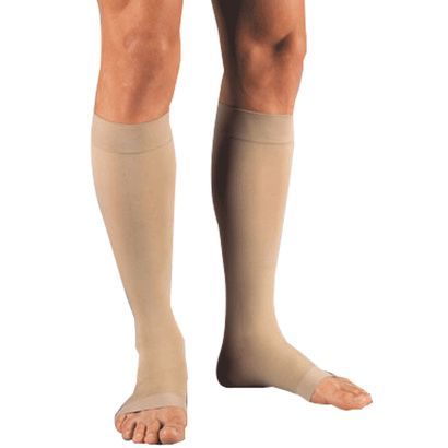 Buy BSN Jobst Relief Open Toe Knee High 30-40mmHg Compression Stockings with Silicone Border