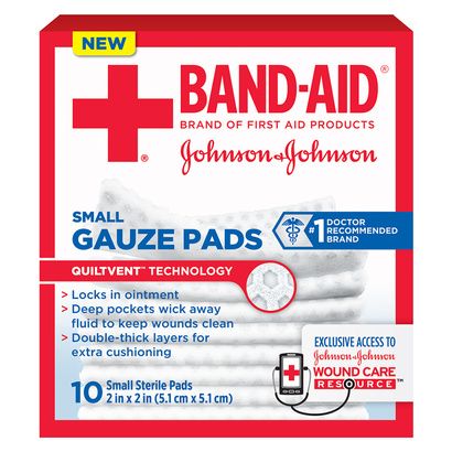 Buy Johnson & Johnson Band-Aid Gauze Pads