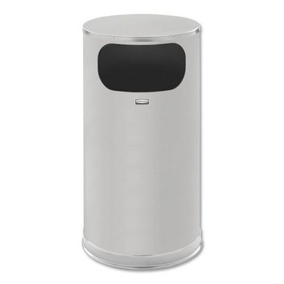 Buy Rubbermaid Commercial European & Metallic Series Waste Receptacle with Large Side Opening