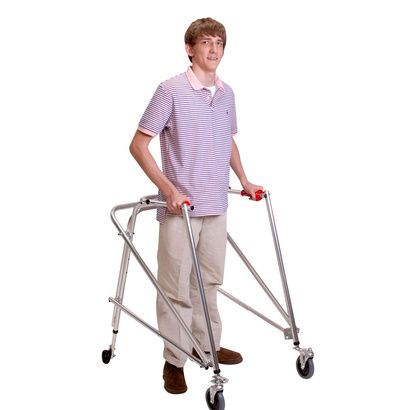 Buy Kaye Posture Control Four Wheel Large Walker With Front Swivel And Installed Silent Rear Wheel