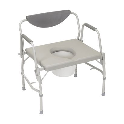 Buy Drive Deluxe Bariatric Drop-Arm Bedside Commode Chair