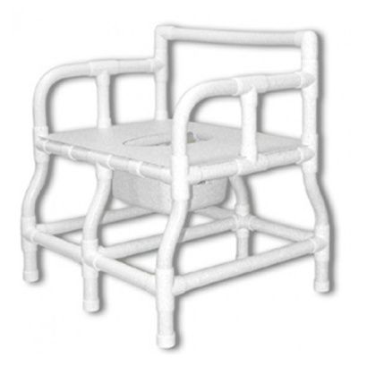 Buy Duralife Bariatric Bedside Commode Chair With Safety Frame And Pail