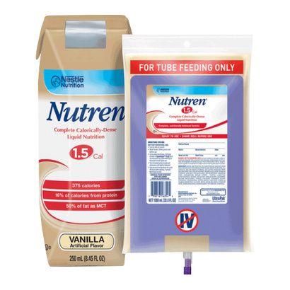 Buy Nestle Nutren 1.5 Complete High-Calorie Liquid Nutrition UltraPak System